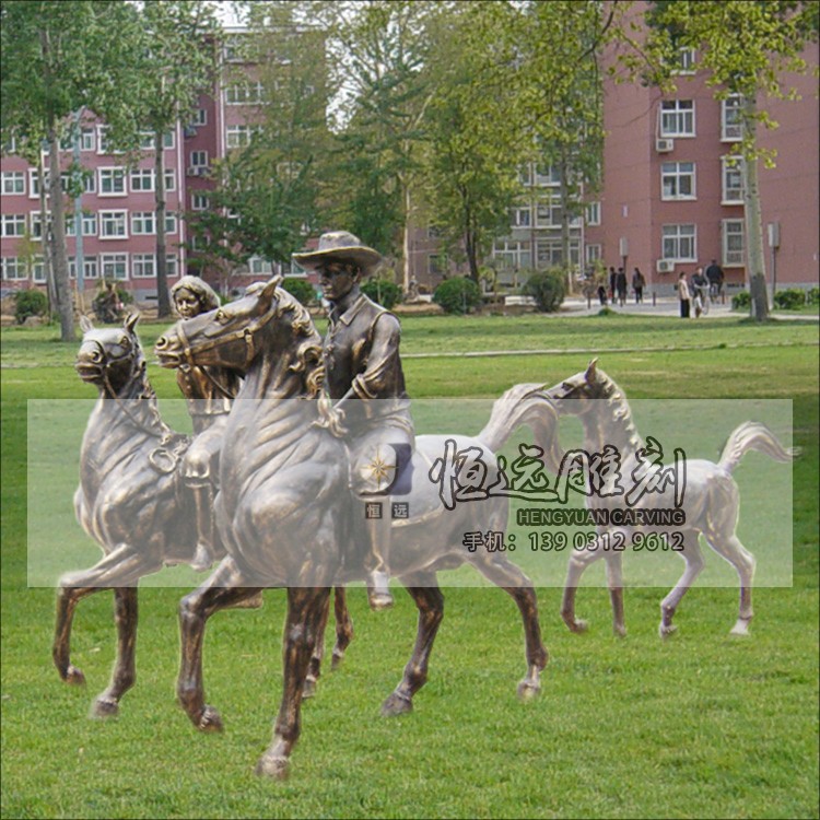 仿铜雕塑-骑马人物-HYFT-1001.jpg